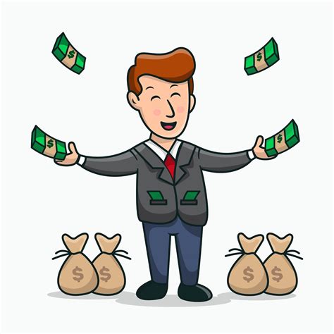 rich man clipart.